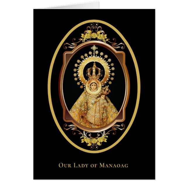 Dama religiosa de Filipinas Manaoag Católica (Frente)