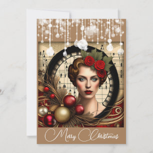 Dama Steampunk Navidad