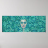Dama Verde / Reina Forestal, arte de fantasía