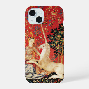 DAMA Y UNICORNIO Animales de Fantasía Floral Verde