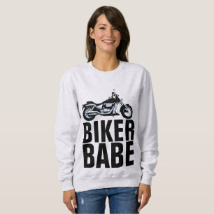 Damas BIKER BABE Camisetas de motocicleta Camisas 
