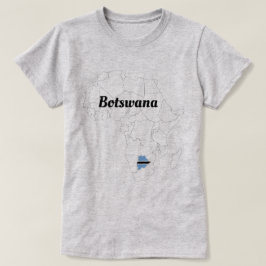 Damas Botswana, camiseta del Orgullo Africano