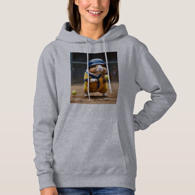 Damas Cobaya Softbol Superestrella, Sudadera con C (Anverso)