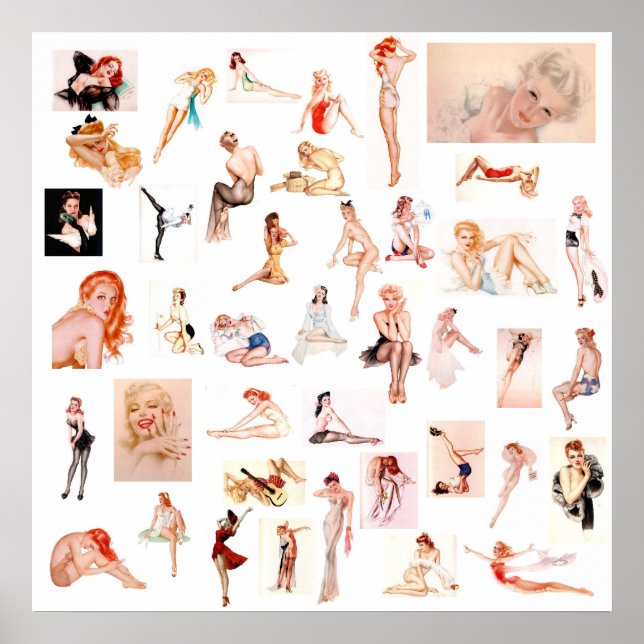 ¡Damas, damas! Póster (Frente)