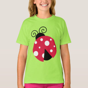 Damas de LADYBUG Chicas Tees de camisetas