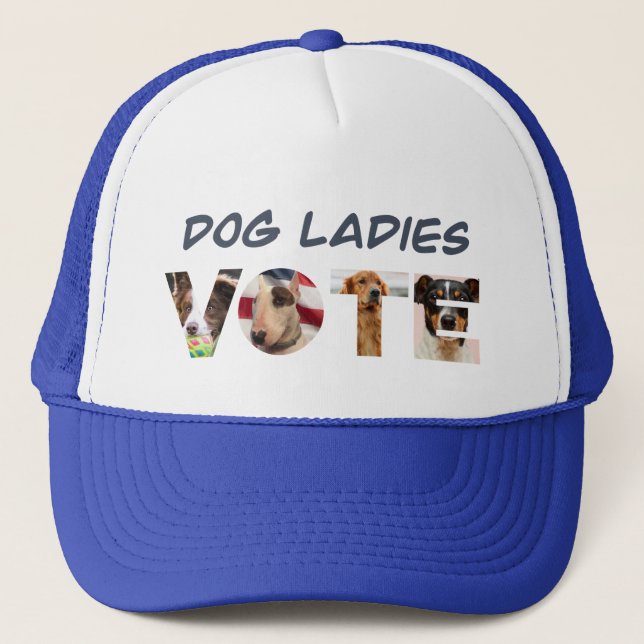 Damas de perro votan Gorra (Anverso)