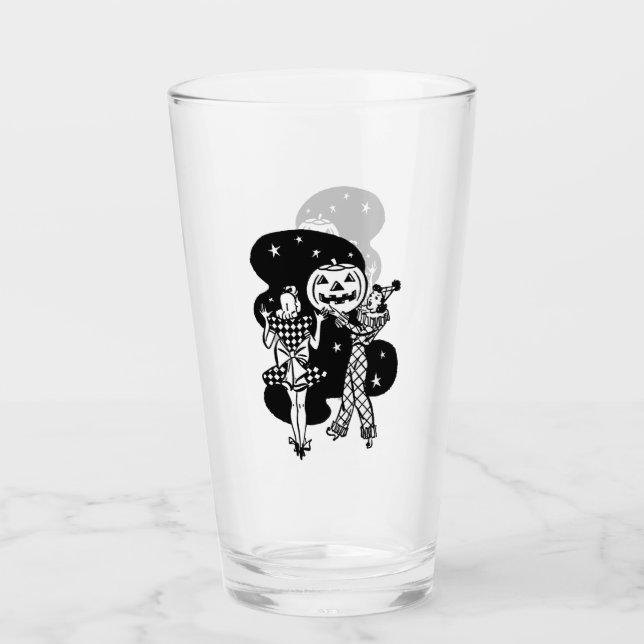 Damas retro con calabaza (Anverso)