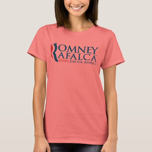 Damas Romney Rafalca Camiseta 2012 (Anverso)