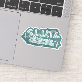 Damas Sexy Bajo Tremendo Pegatina De Estrés