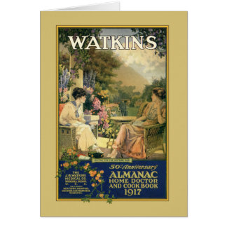 Damas Watkins en el jardín