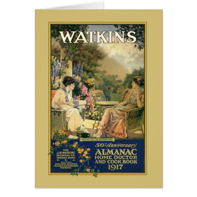 Damas Watkins en el jardín (Frente)