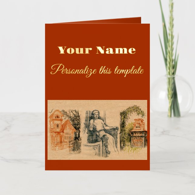 damas y casas modernas (Anverso)