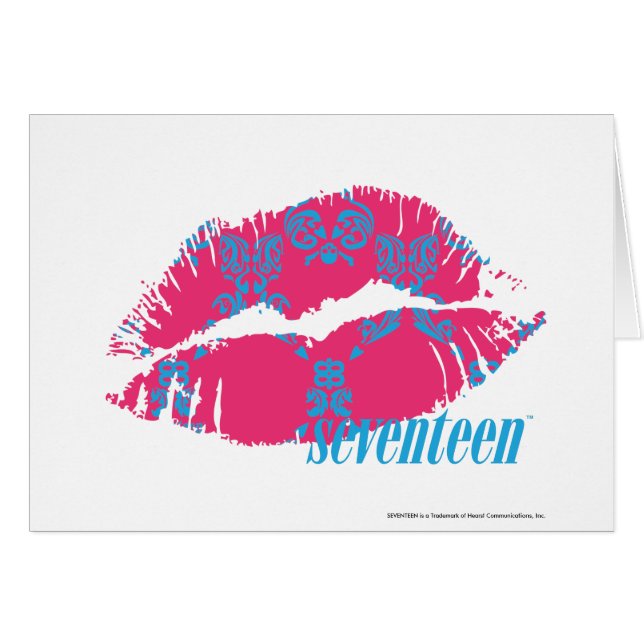 Damasco Aguamarina-Magenta (Anverso (Horizontal))