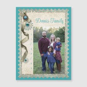 Damasco de cinta de copo de copo de nieve de invie