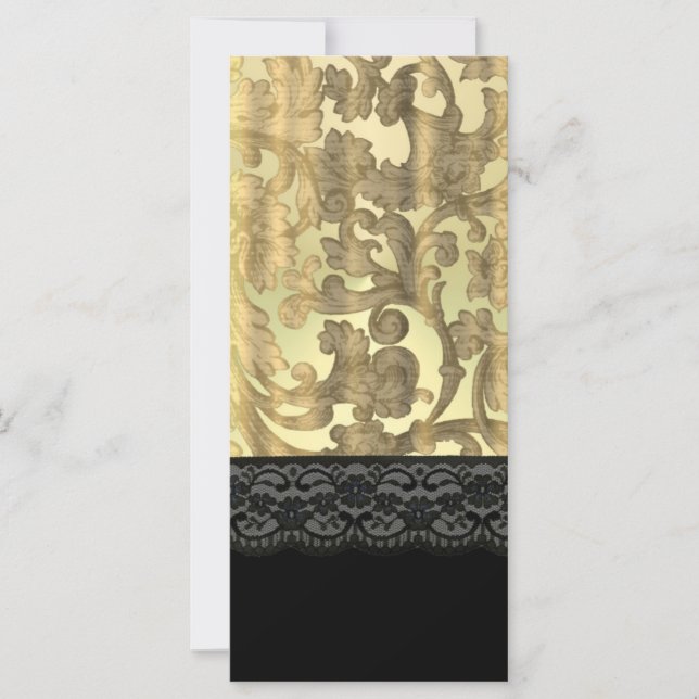 Damasco de oro y encaje (Anverso)