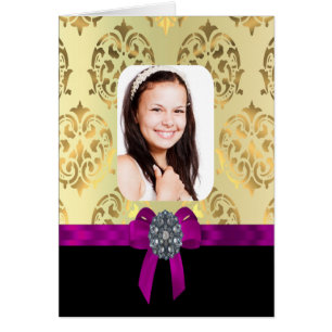 Damasco de oro y negro