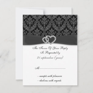 damasco diamante boda carbonero RSVP