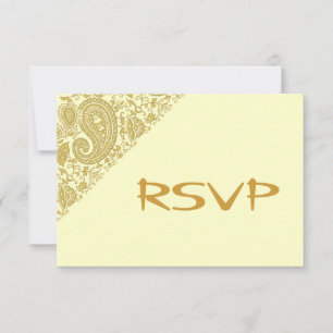 Damasco indio dorado RSVP