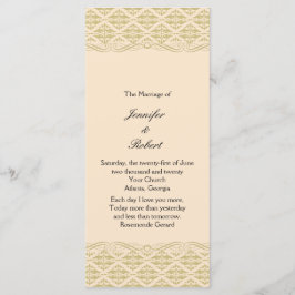 Damasco moderno en el programa de la Boda de Oro d