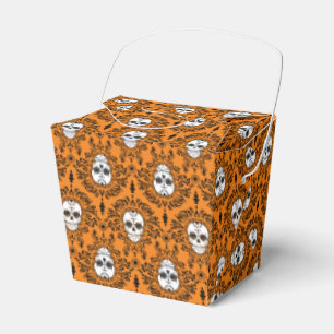Damasco muerto - cajas para llevar del cráneo