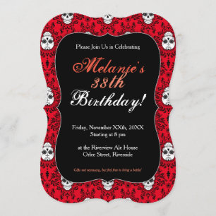 Damasco Muerto - Invitaciones a Personalizados de 