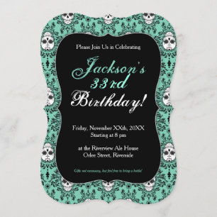 Damasco Muerto - Invitaciones de Personalizados de