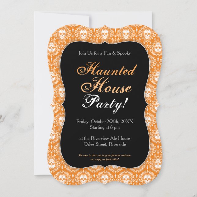 Damasco Muerto - Invitaciones de Personalizados de (Anverso)