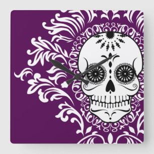 Damasco muerto - reloj de pared elegante del