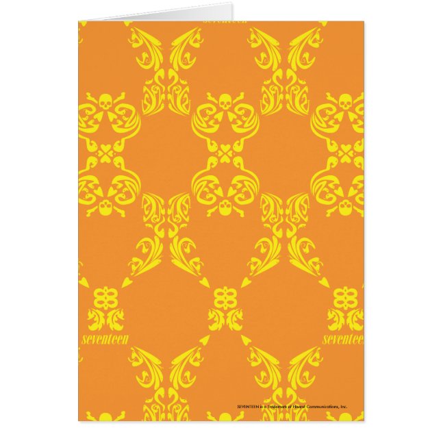 Damasco naranja-amarillo (Frente)