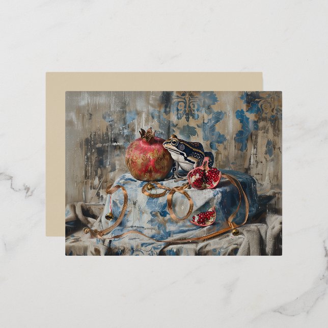 Damasco - Postales de Relieve metalizado (Anverso/Reverso)