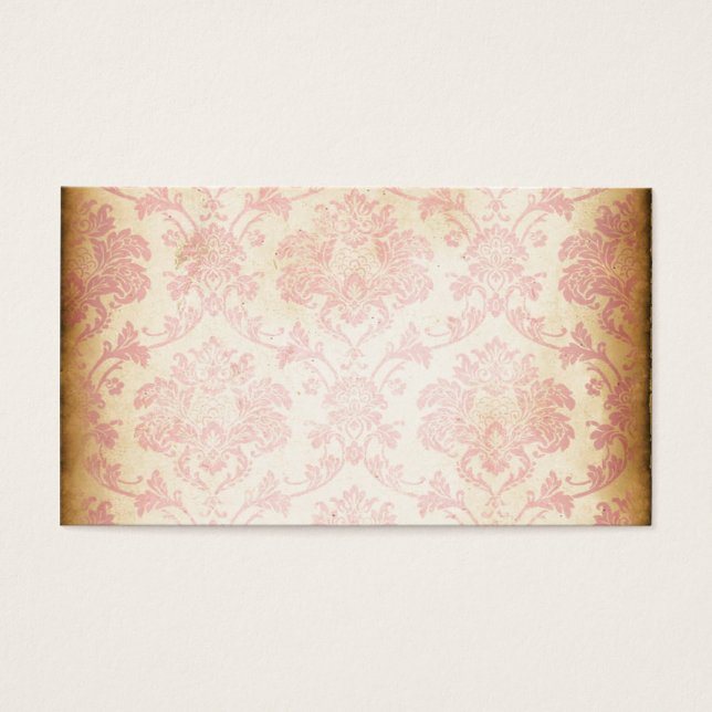 Damasco rosa Vintage (Frente)