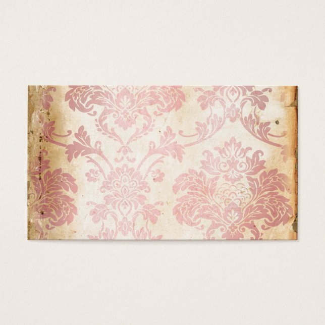 Damasco rosa Vintage (Frente)