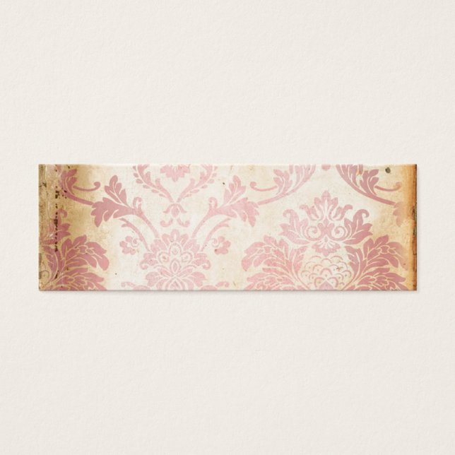 Damasco rosa Vintage (Frente)