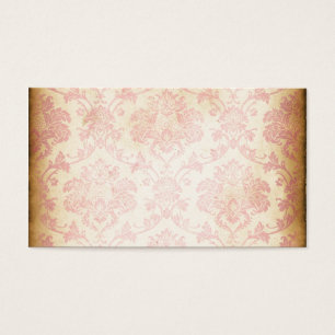 Damasco rosado del vintage