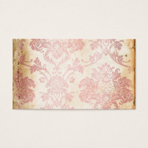 Damasco rosado del vintage