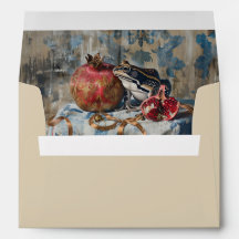 Damasco - Sobre para el tamaño de la tarjeta 12,7 