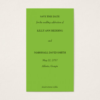 Damask Envy Guardar La Tarjeta De Fecha