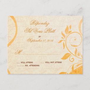 Damask Parisienne - Marmalade & Fall Spice RSVP