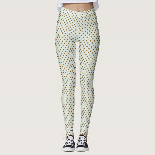 Damask Polka Leggings (Anverso)