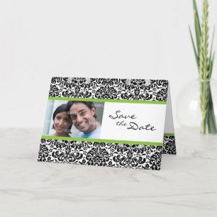 Damask Wallpaper Guardar la tarjeta de fecha