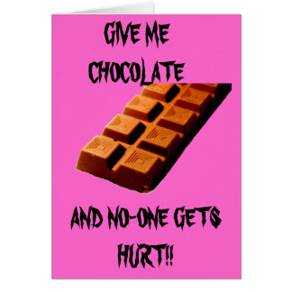 ¡¡DAME CHOCOLATE!!