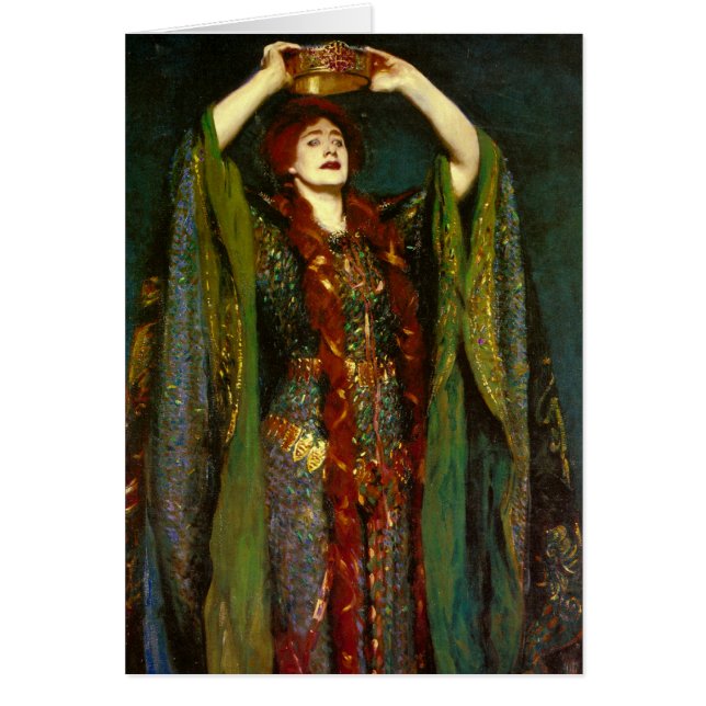 Dame Ellen Terry de John Singer Sargent (Frente)