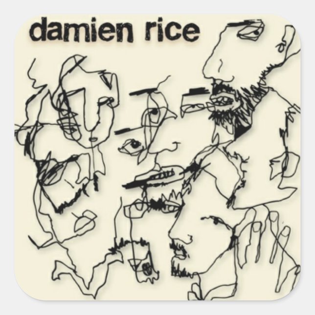 Damien Rice Pegatina (Anverso)