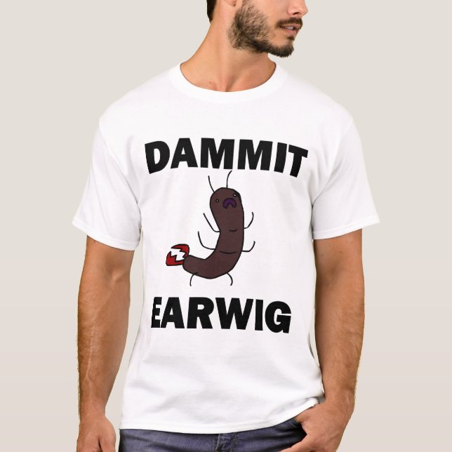 DAMMIT camisa de la TIJERETA (Anverso)
