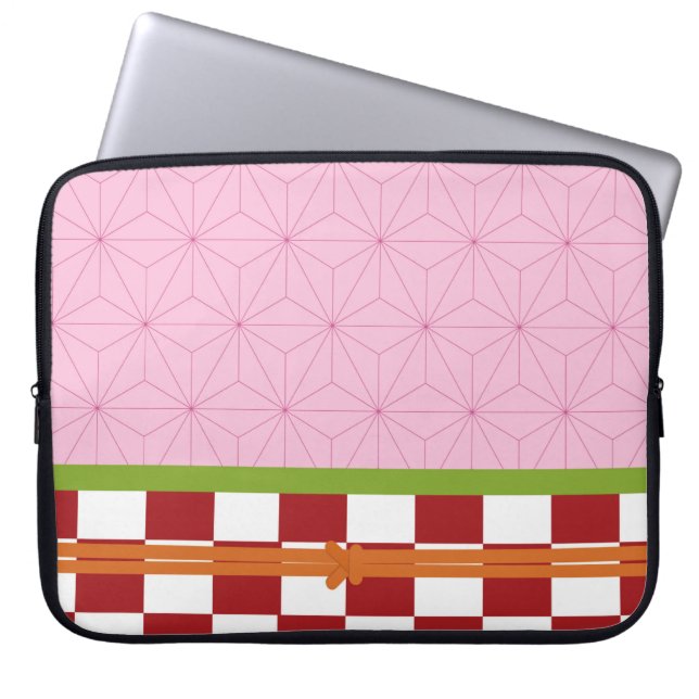 Damon Slayer Kimetsu no Yaiba Nezuko Laptop Funda (Frente)