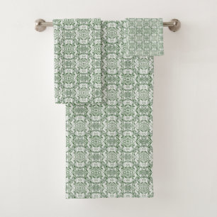 Dámpara de la rueda de pincel verde