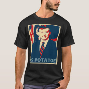 Dan Quayle Es Una Camiseta Potatoe