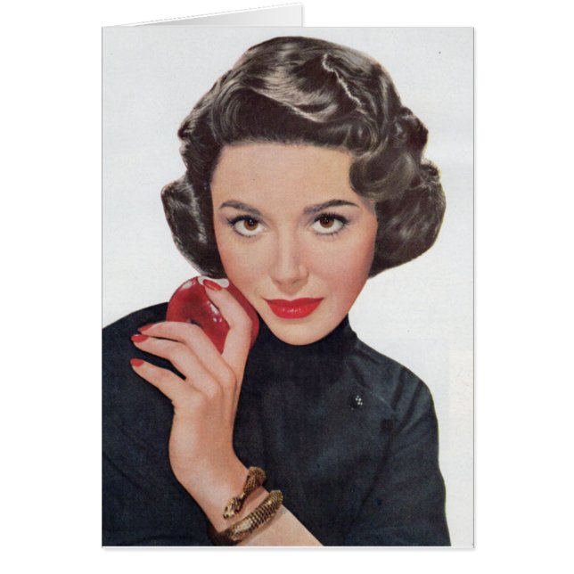 Dana Wynter con la pulsera de la manzana y de la (Frente)