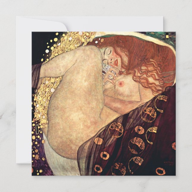 Danae | Gustav Klimt | (Anverso)