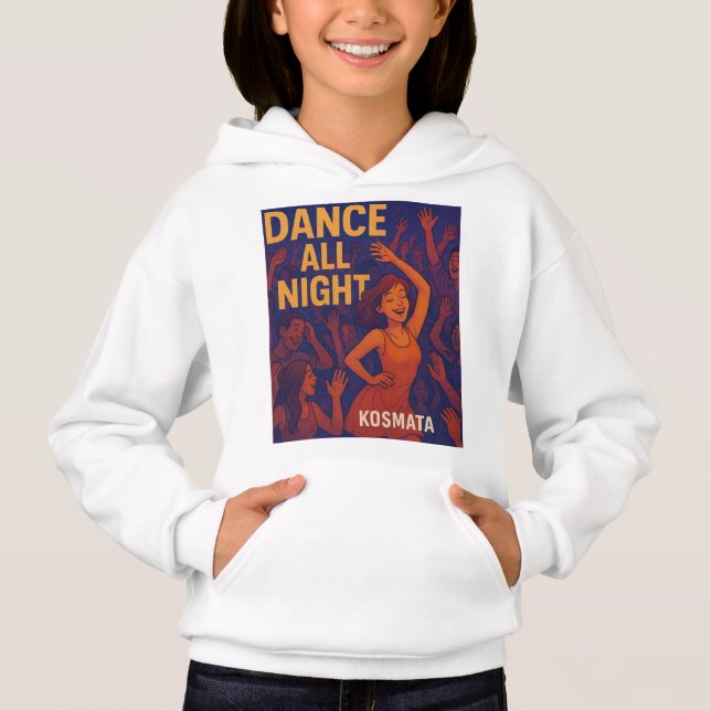Dance All Night - Hoodie Mädchen (Anverso)